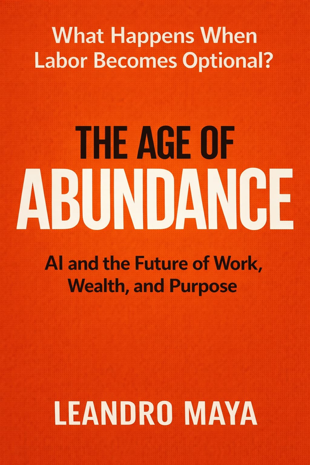 The Age of Abundance cover